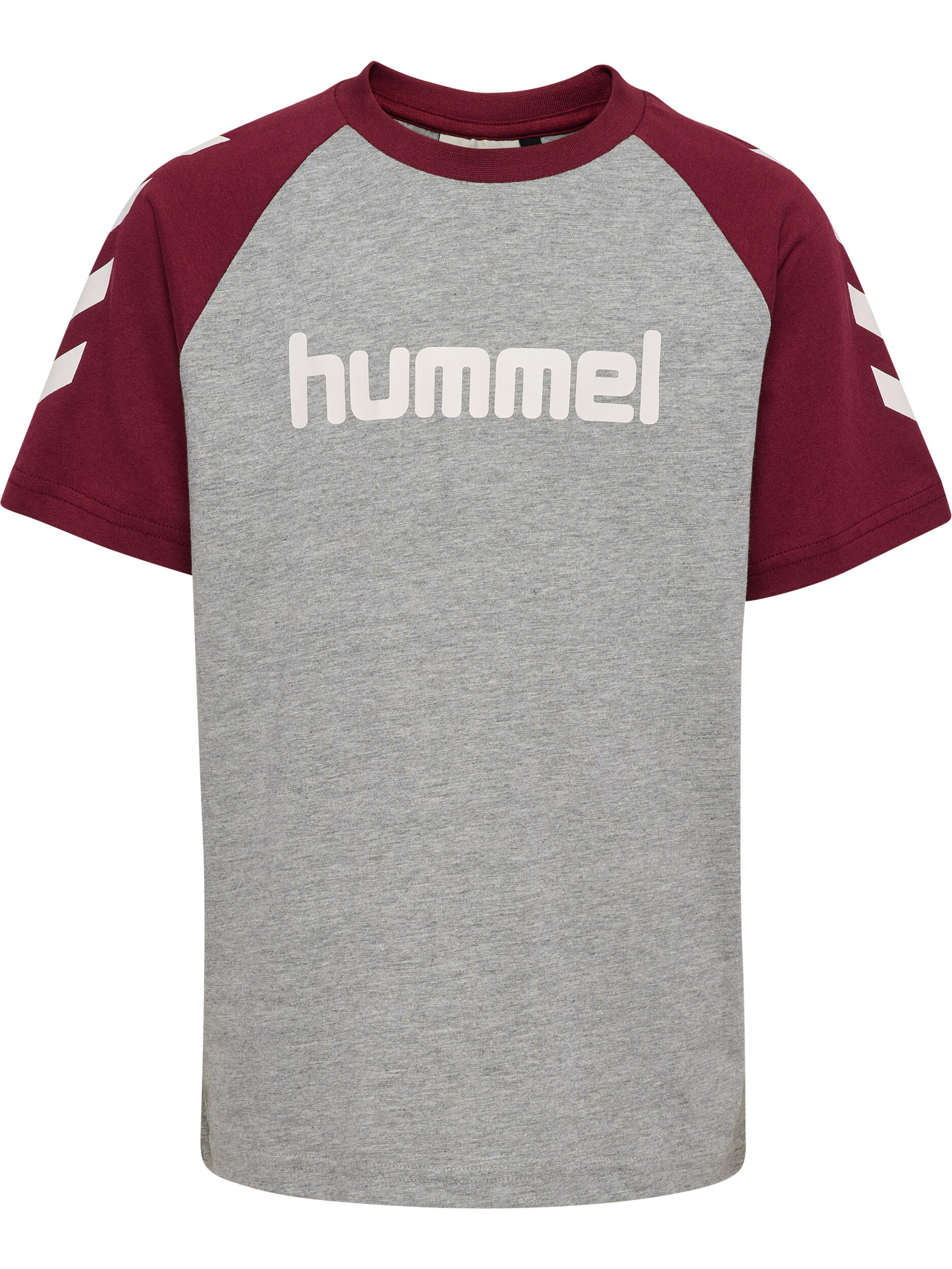 Instap T-Shirt Hmljr Logo Jongens 5/7