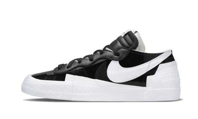 Sportschoenen blazer low sacai black patent