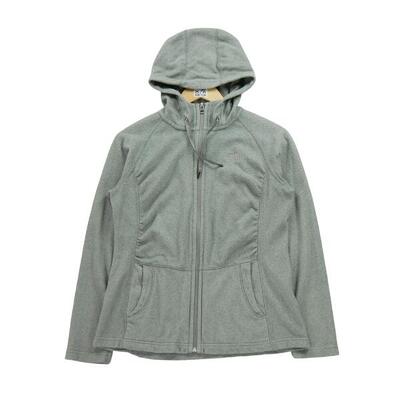 Second life - Damen TNF Graue Fleecejacke - In gutem Zustand