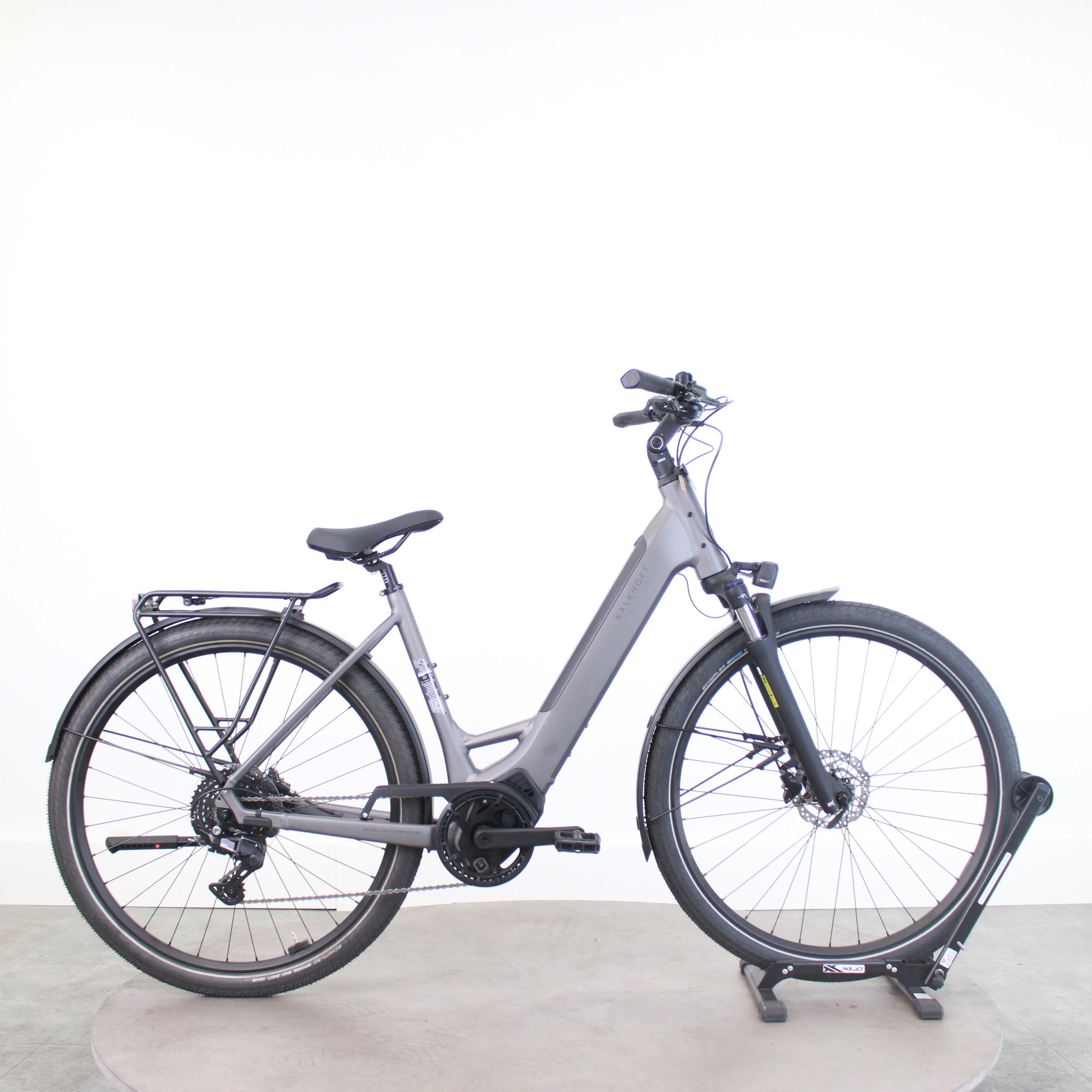 Kalkhoff - Reconditionné - Vtc Électrique Light Season - Excellent État - Vélo Tout Chemin - Gris - 40 M - Decathlon