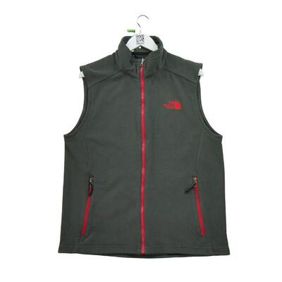 Second life - Herren TNF Graue Fleecejacke - In sehr gutem Zustand