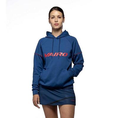 Women's navy blue vairo club hooded sweatshirt