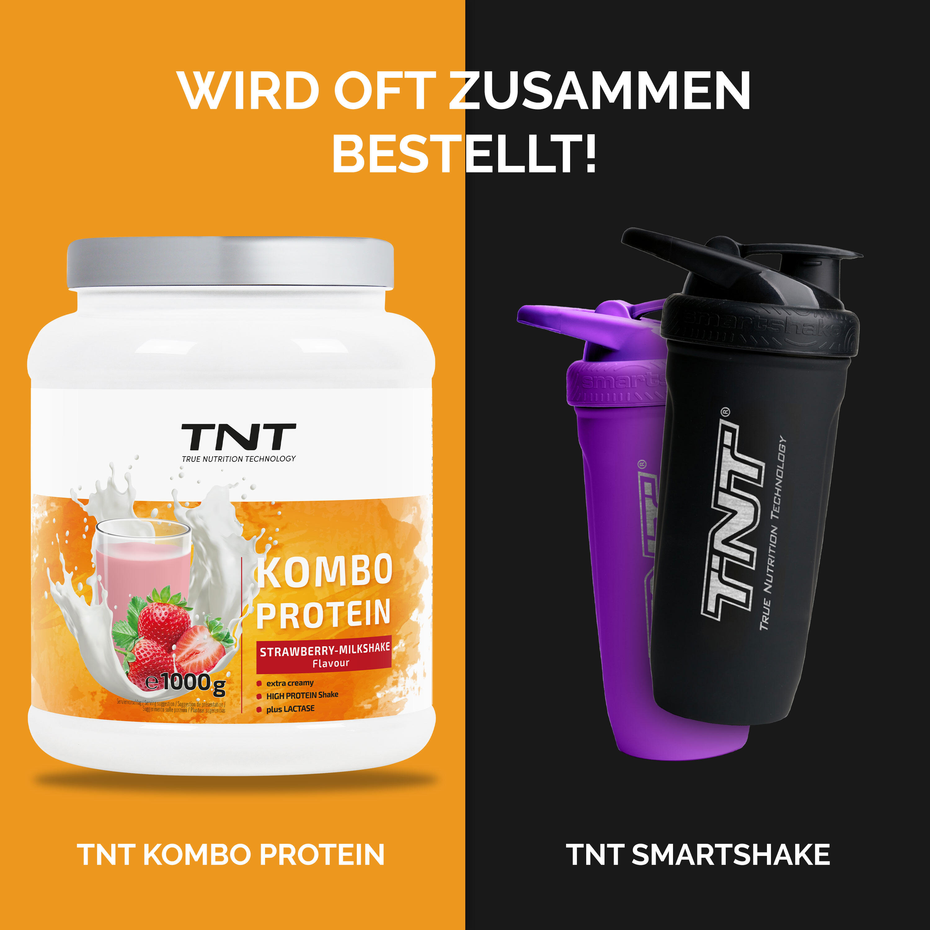 Kombo Protein - 3 Eiweißquellen + Laktase + Flohsamenschalen 7/7