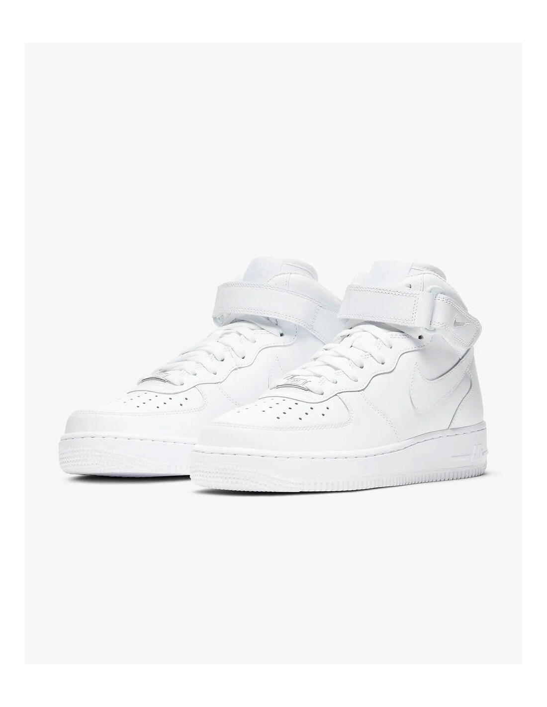 Nike Air Force 1 Mid Triple White (W) 3/5
