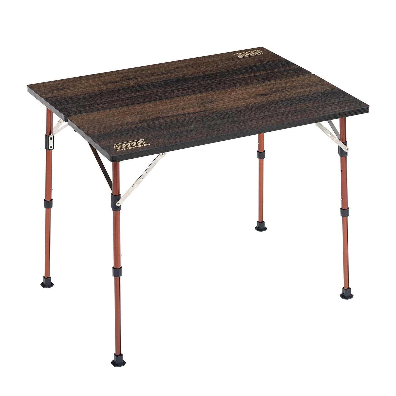 Coleman JP Butterfly Table 90 – 3-Level Adjustable Camping Table