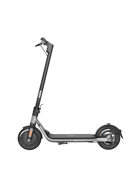 Ninebot D18W - Electric Scooter | 250W Motor, 18km Range, 10-inch Pneumatic Tires, 25km/h Max Speed, Foldable Kick Scooter for Adults