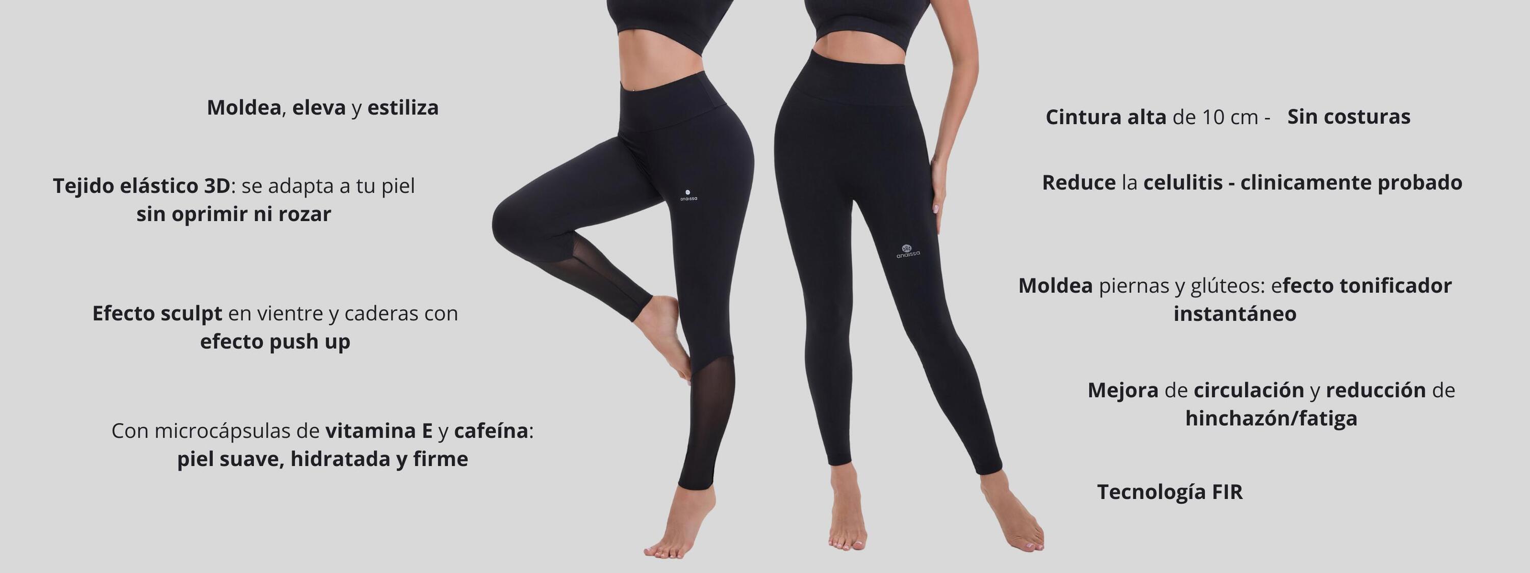 Legging deportivo talle alto Natura 4/4