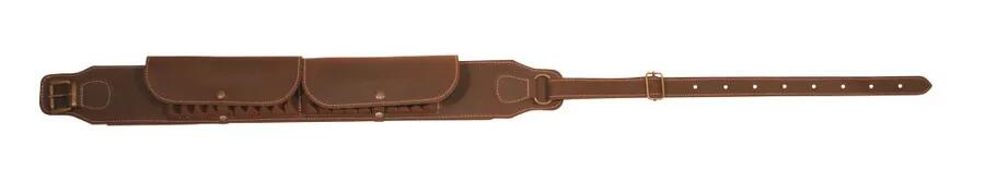 Cartouchiere 20 Balles Grande Chasse Cuir à Rabats Fuzyon Chasse 1/1