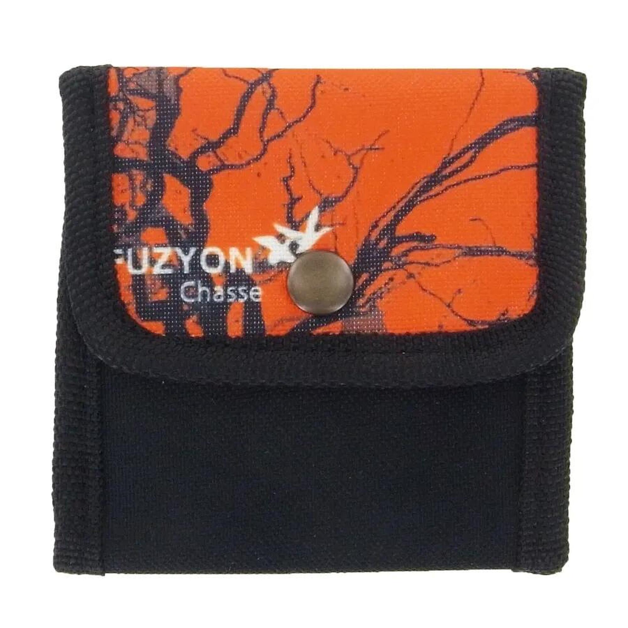Fuzyon - Pochette Ceinture 9 Balles Camo Orange Fuzyon Chasse - Pochette - Noir - Taille Unique - Decathlon