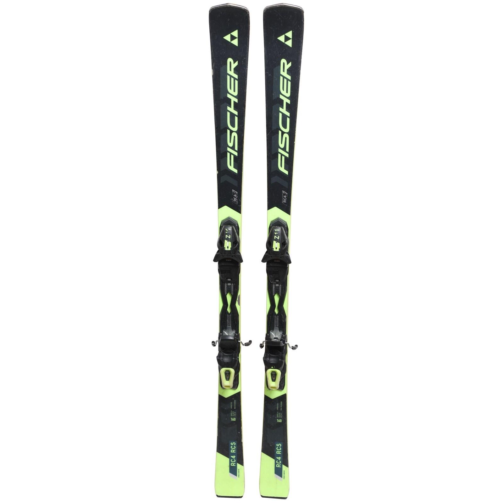 RECONDITIONNE - Ski Fischer Rc4 Rcs + Fixations 2/4