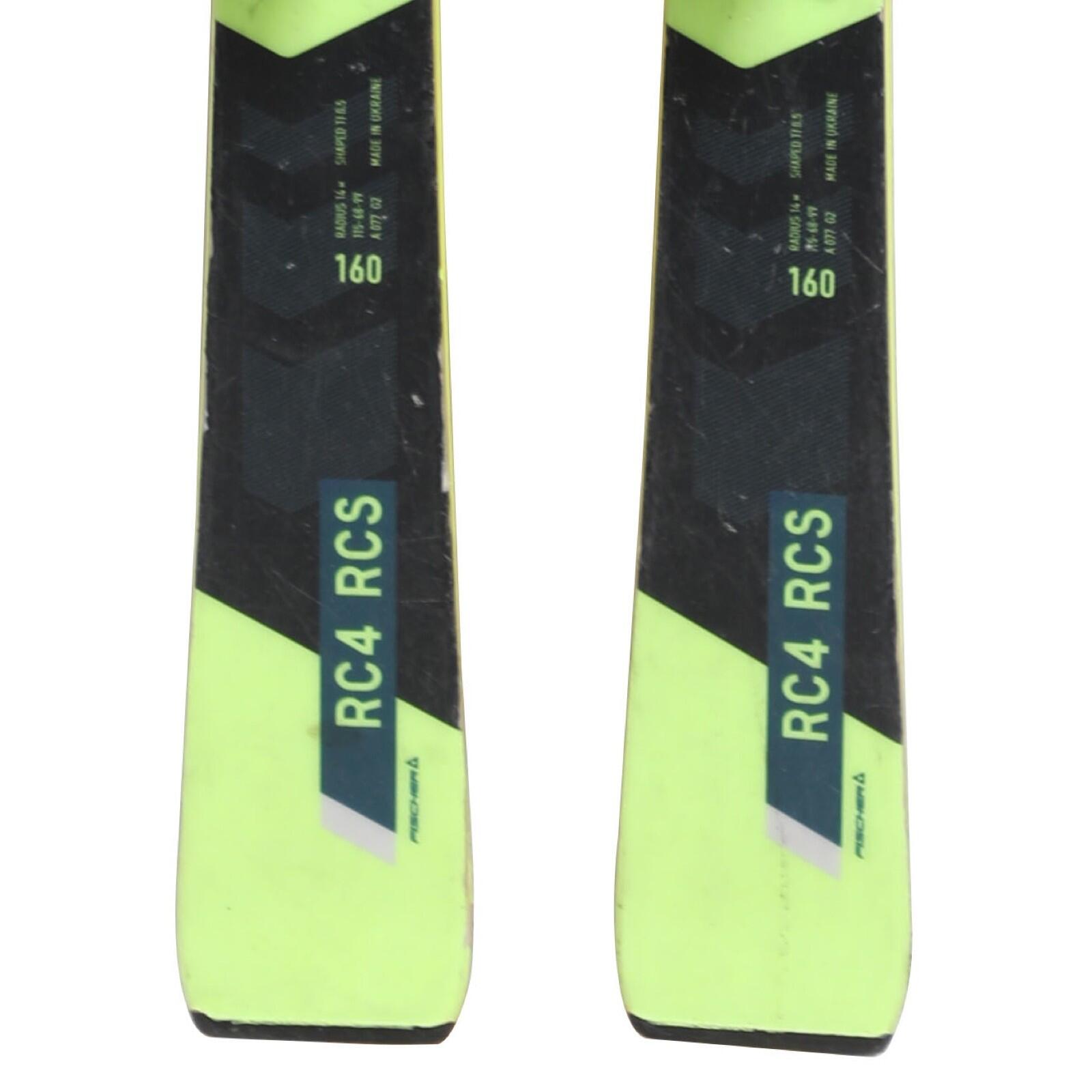 RECONDITIONNE - Ski Fischer Rc4 Rcs + Fixations 4/4