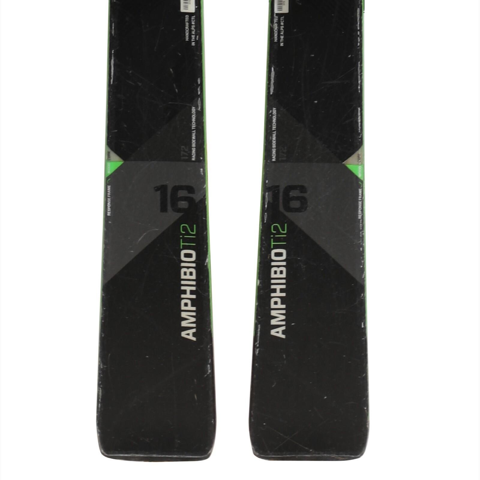RECONDITIONNE - Ski Elan Amphibio 16 Ti2 + Fixations 4/4