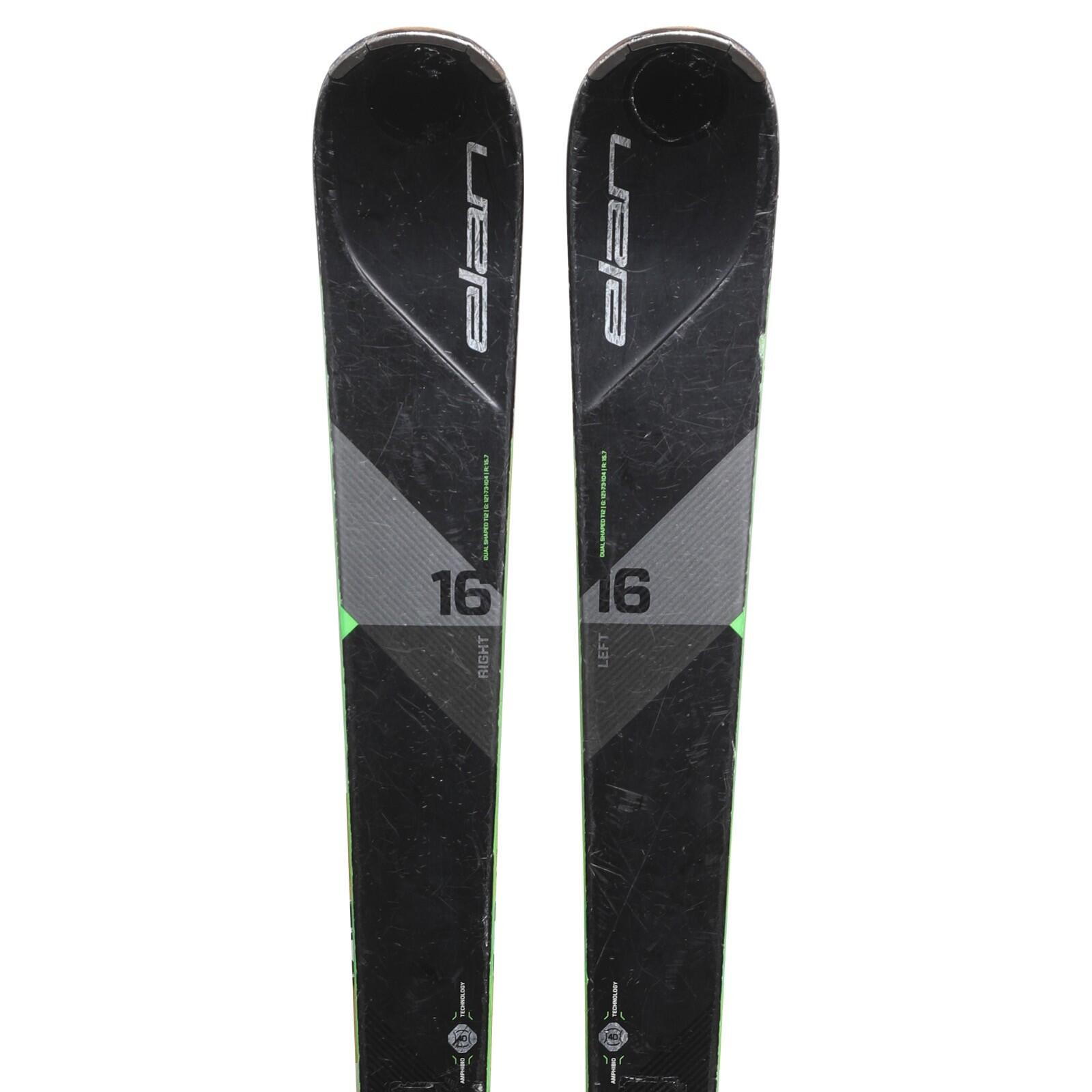 RECONDITIONNE - Ski Elan Amphibio 16 Ti2 + Fixations 1/4
