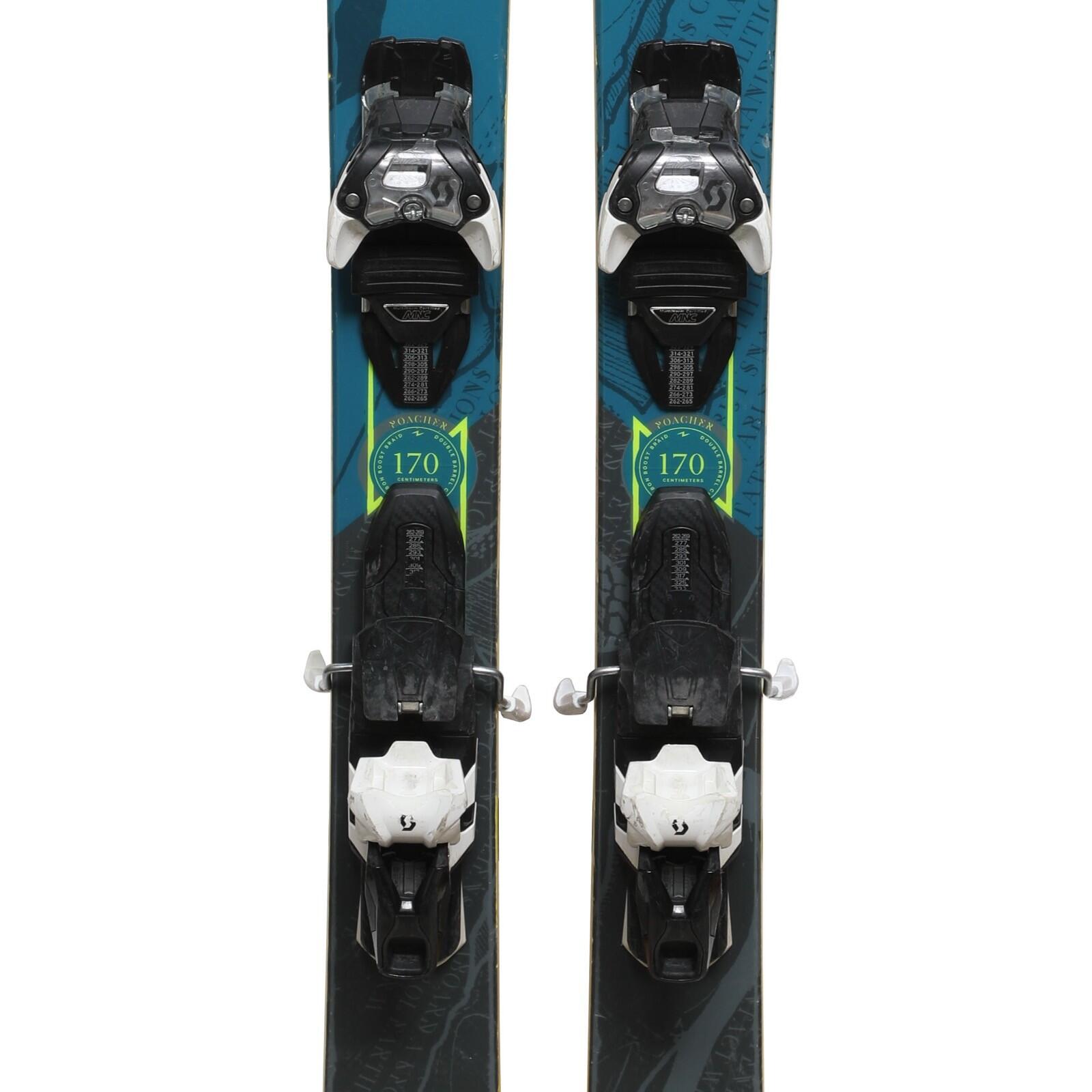 RECONDITIONNE - Ski K2 Poacher + Fixations 3/4