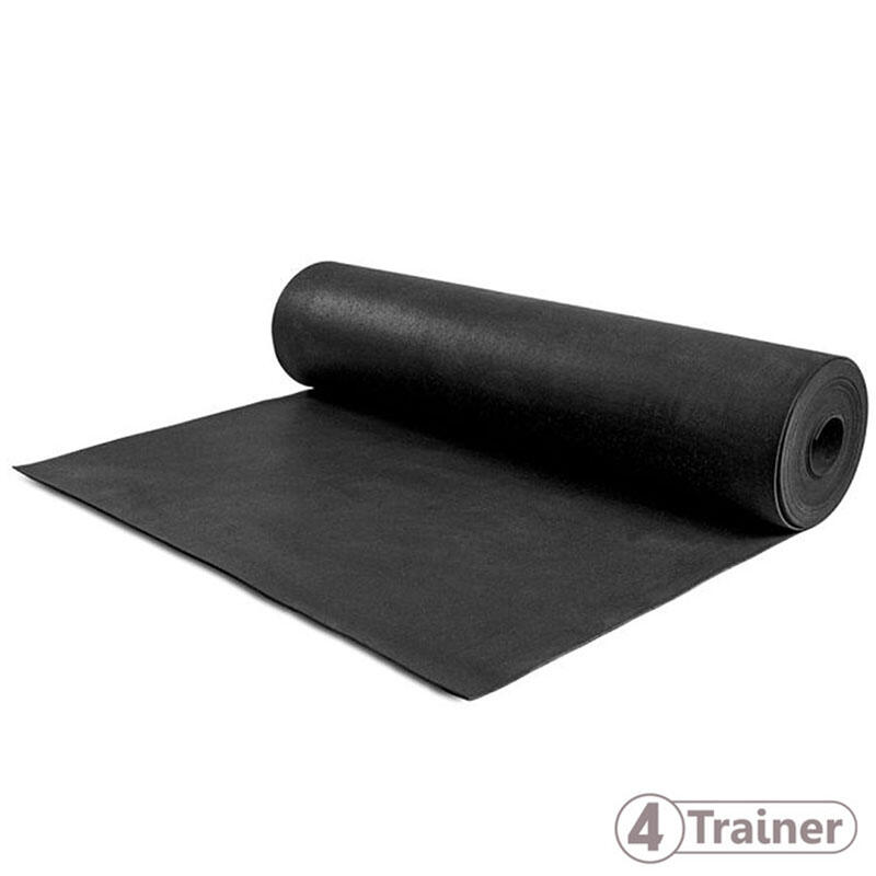 4trainer - Rouleau De Sol - 10m X 1,25m - Épaisseur 6mm - Noir - Tapis De Sol (mousse) - Noir - No Size - Decathlon