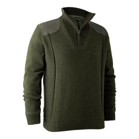 Pull De Chasse Membranné Deerhunter Carlisle Green Melange - 4XL