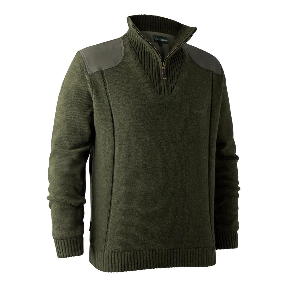 Deerhunter - Pull De Chasse Membranné Deerhunter Carlisle Green Melange - 3xl - Pull - Vert - Decathlon