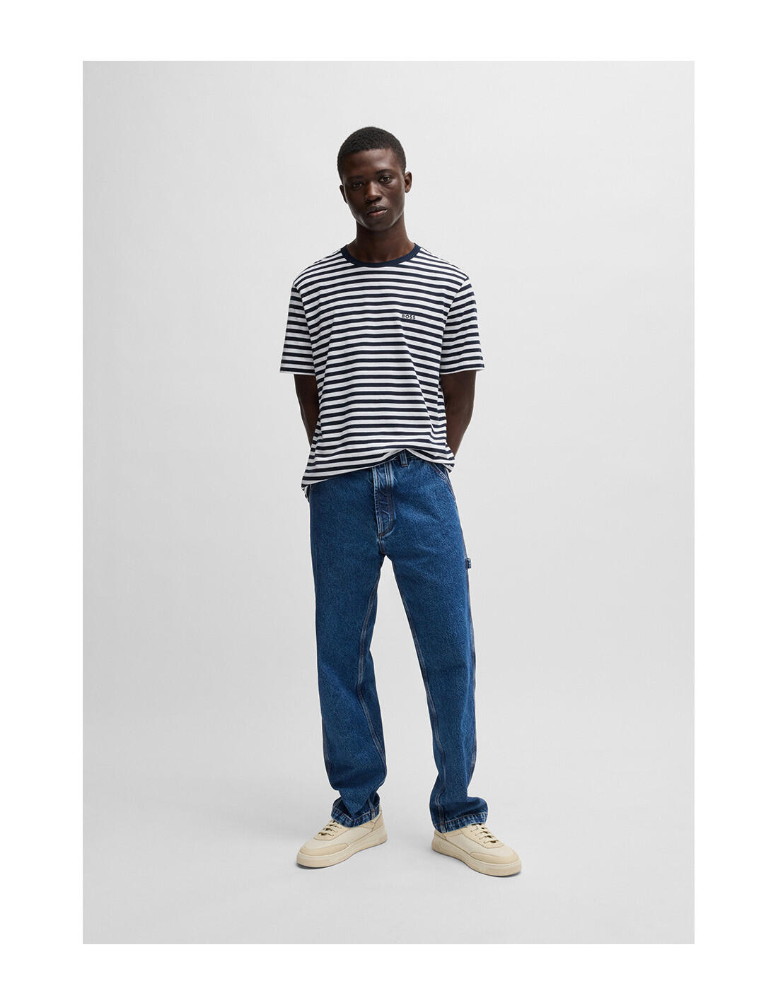 Camiseta BOSS TalesStripe 10252438 5/5