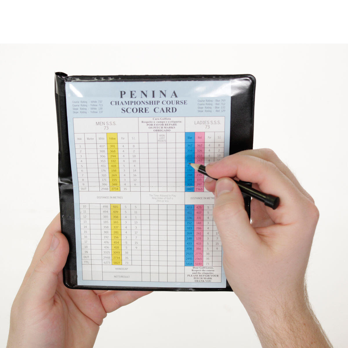 Masters Deluxe Score Kaart Houder 3/3