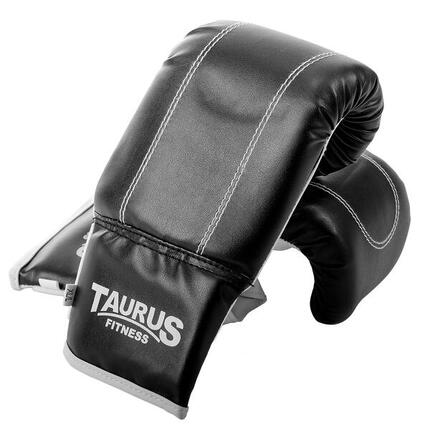 Gants de boxe Taurus S/M - noir-blanc, entraînement