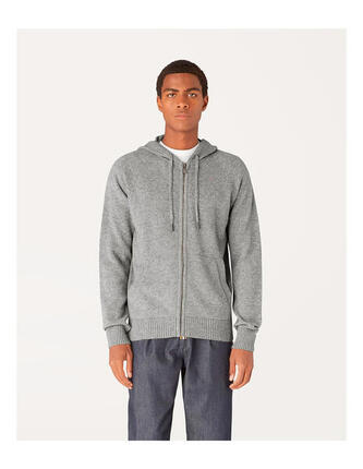 Pullover K-Way MARCY LAMBSWOOL ZIP CAPUCHE
