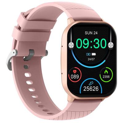 Smartwatch - amoled scherm - hartslagmeter - 100+ sportmodi - swc187ro