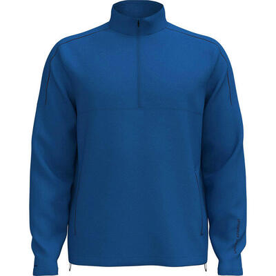 Under armour drive wind half zip-blauw