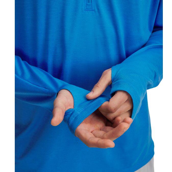Under Armour Drive Wind Half Zip-Blauw 3/4