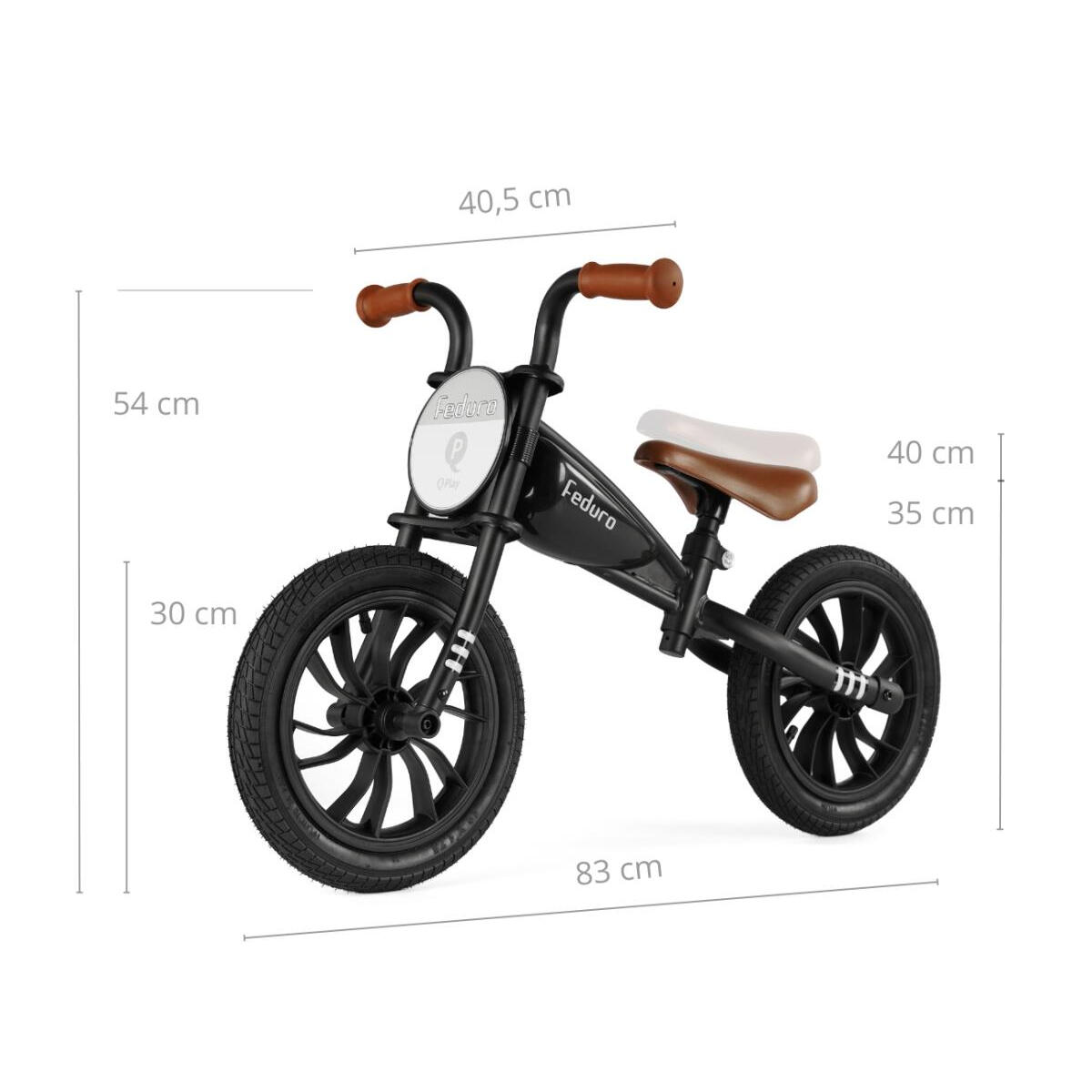 Draisienne Qplay Feduro Noir 2/2