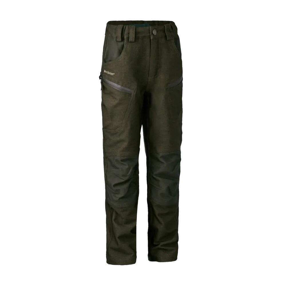 Deerhunter Youth Chasse Hose Kinder (Olive Night Melange) Größe 128 1/5
