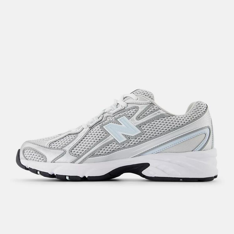 New Balance 740 Grey Matter Frosted Glass Silver Metallic 3/5