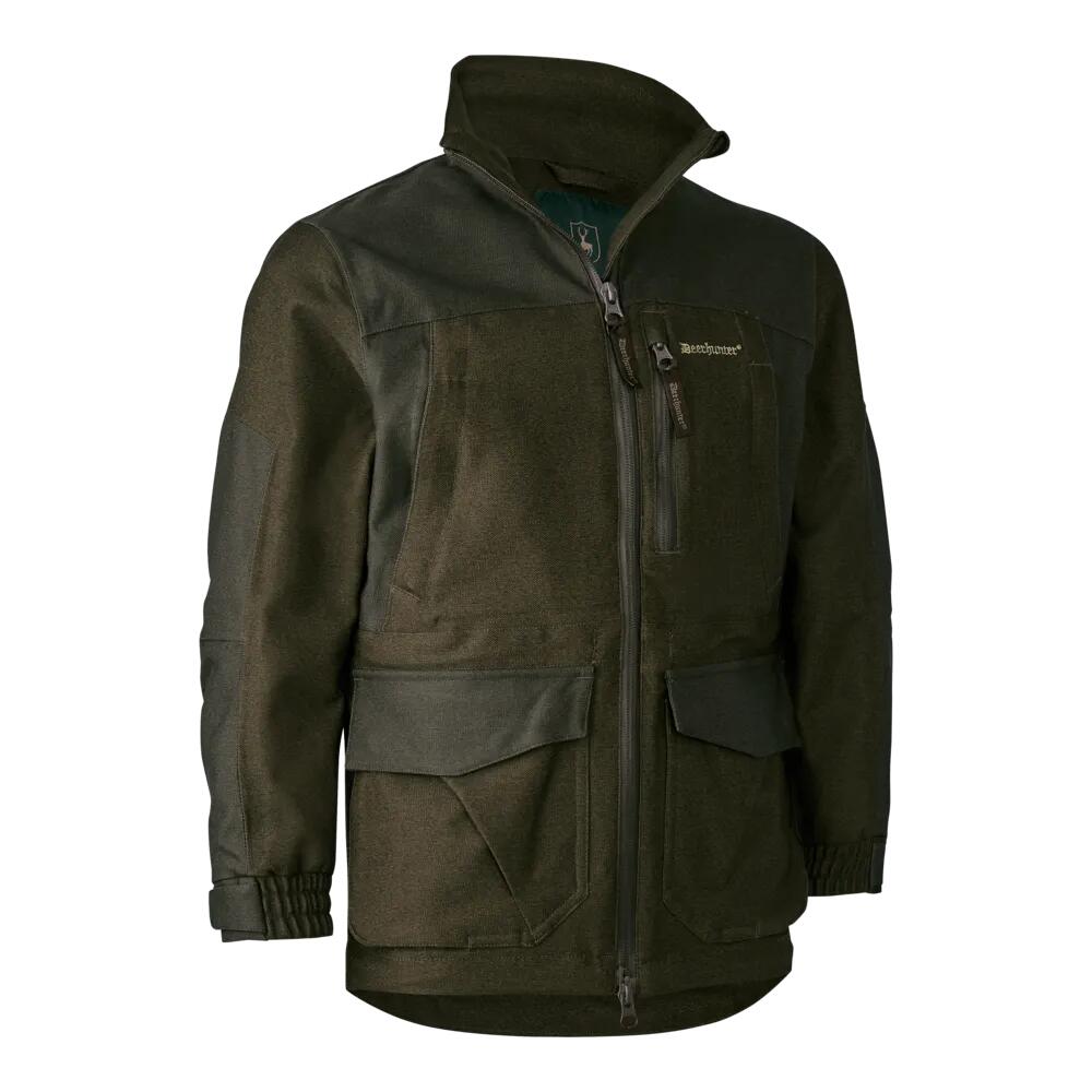Deerhunter - Veste De Chasse Enfant Deerhunter - 5/6 Ans - Veste - Marron|vert - Decathlon