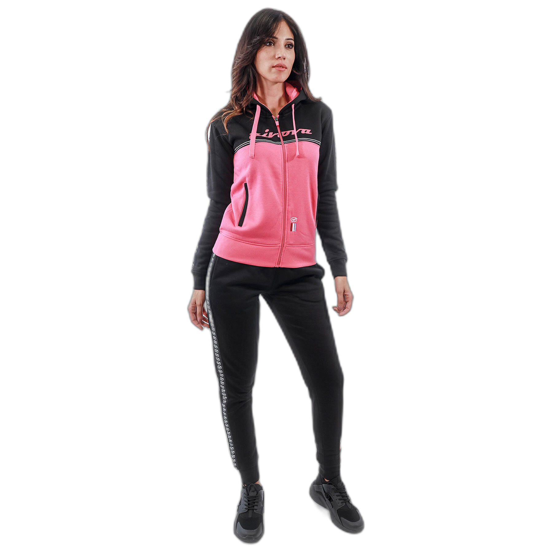 Givova Tuta 101 Women's Fleece Tracksuit with Hood – XS 2/3