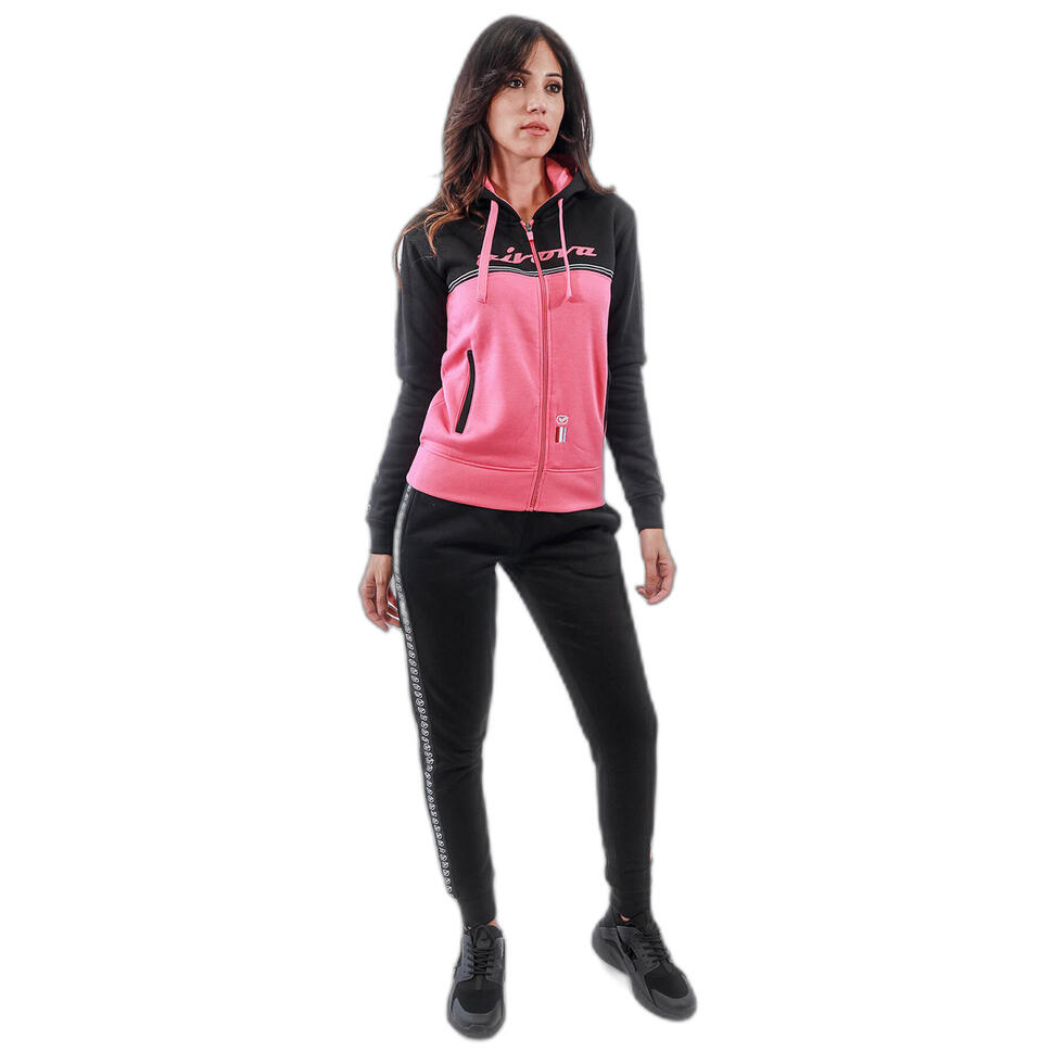 Damski dres Givova 101 z polaru z kapturem, 2XL, szary