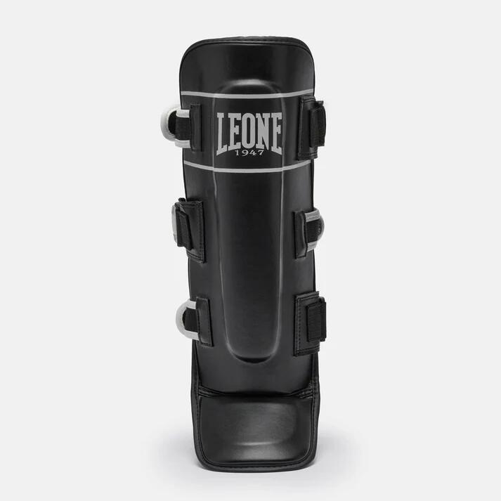 Tibiere Leone Shock Pro Negru/Argintiu