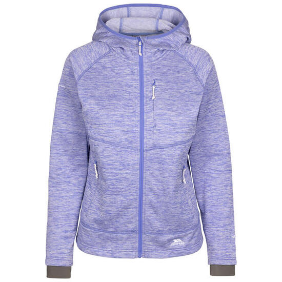 Trespass Tara Damen-Fleecejacke AT200 mit Kapuze - Baja Blue