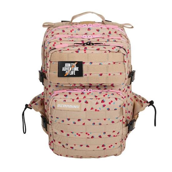 Zaino Tattico Militare ELITRAINX Strawberry 25L per Sport