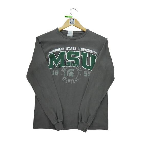 Second life - Langarm Herren NCAA T-Shirt - In sehr gutem Zustand