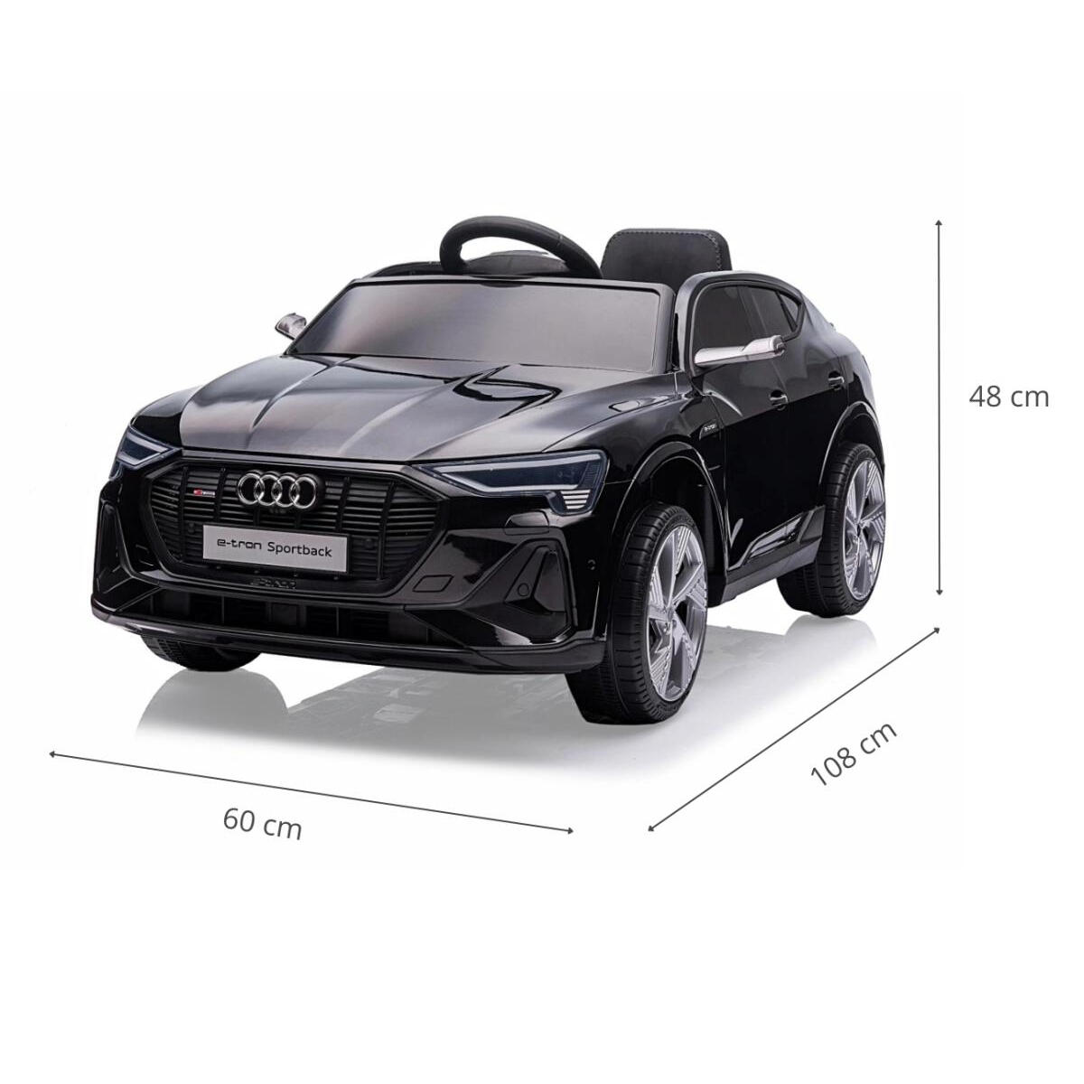 Véhicule électrique Audi E-Tron Sportback Noir 4/4