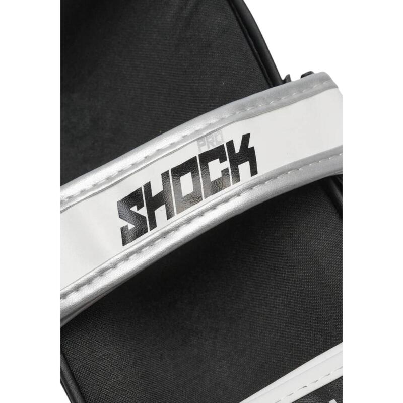 Tibiere Leone Shock Pro Negru/Argintiu