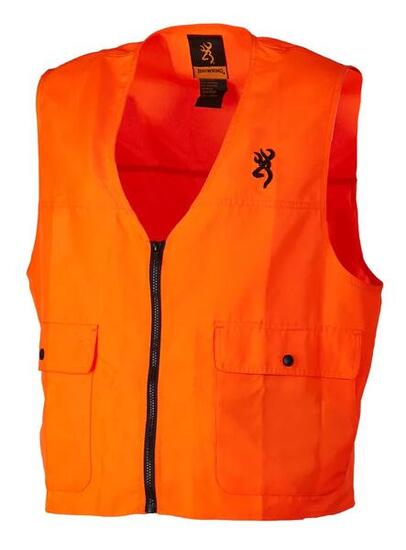 Gilet De Chasse Orange X-Trem Tracker Browning