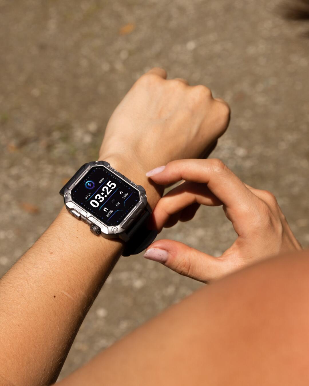 Smartwatch Nilox Trailwatch Sport Preto 3/7