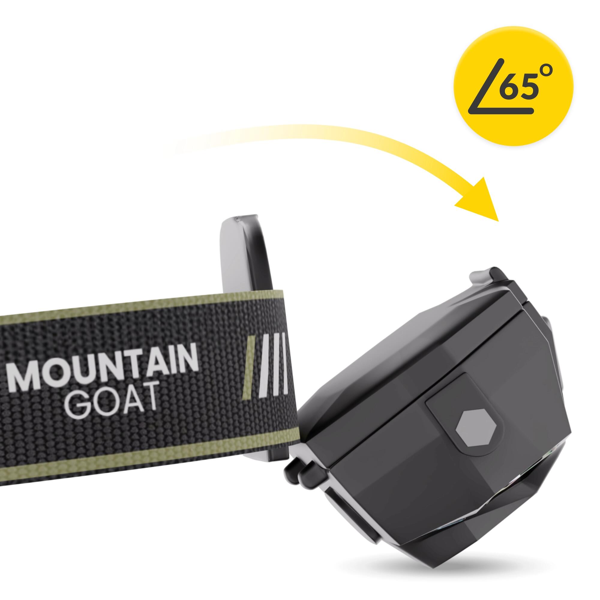 Akumulátorová čelovka LED MOUNTAIN GOAT, 350 lumenů 4/7