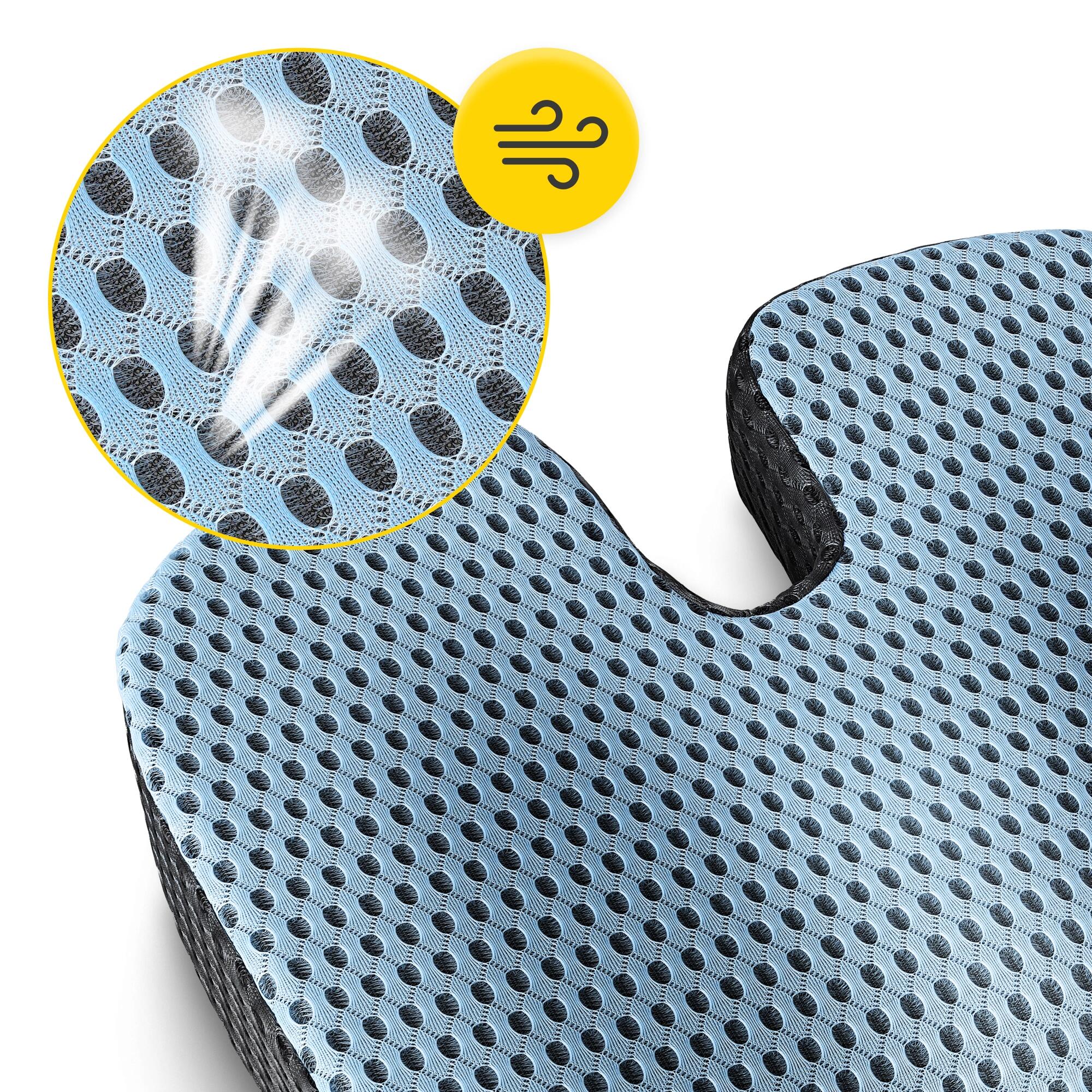 4FIZJO Cuscino Ortopedico Seduta Memory Foam 35x45cm – Ergonomico 7/7