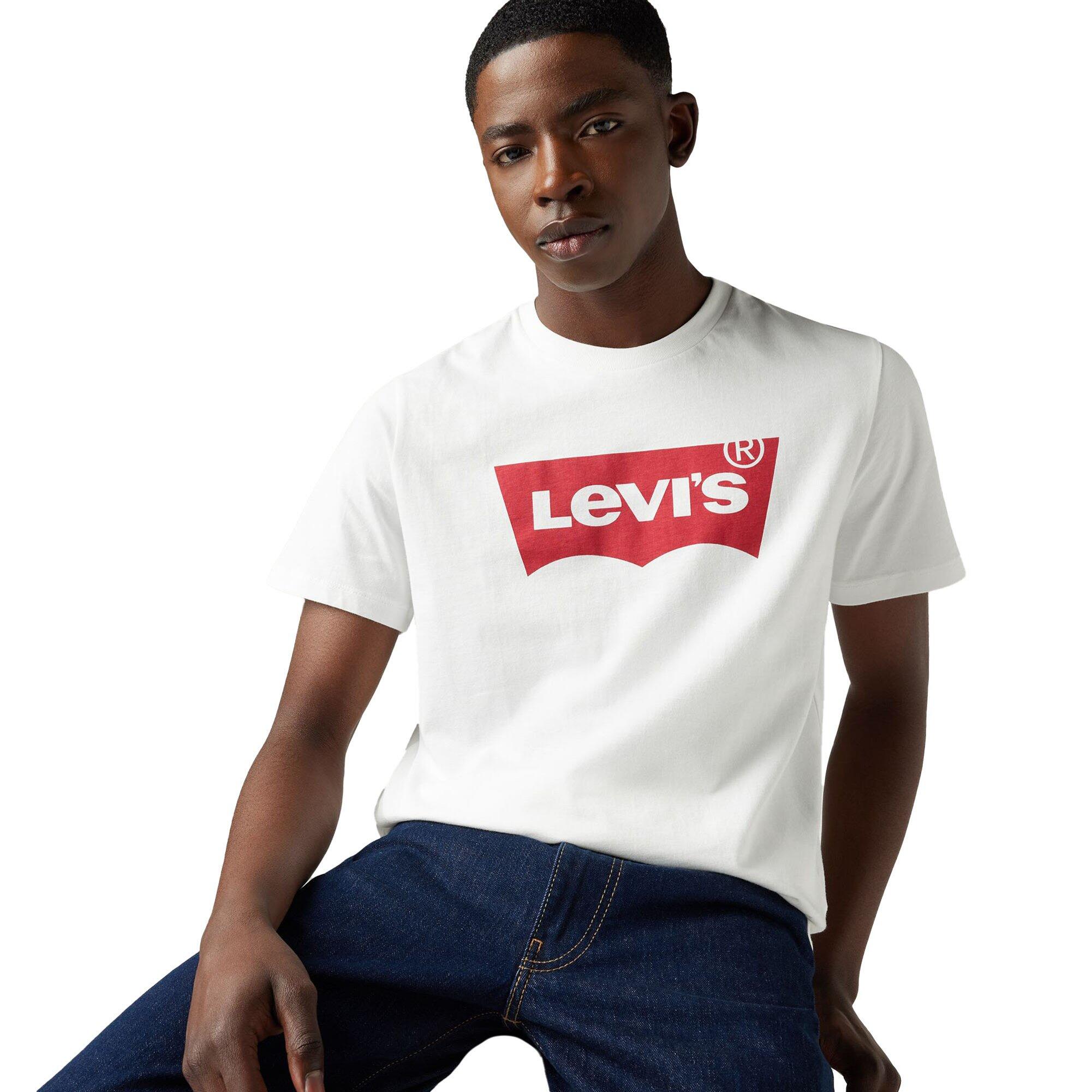 Camiseta Blanca Levis Estándar Housemark White Clásica y Cómoda 4/5