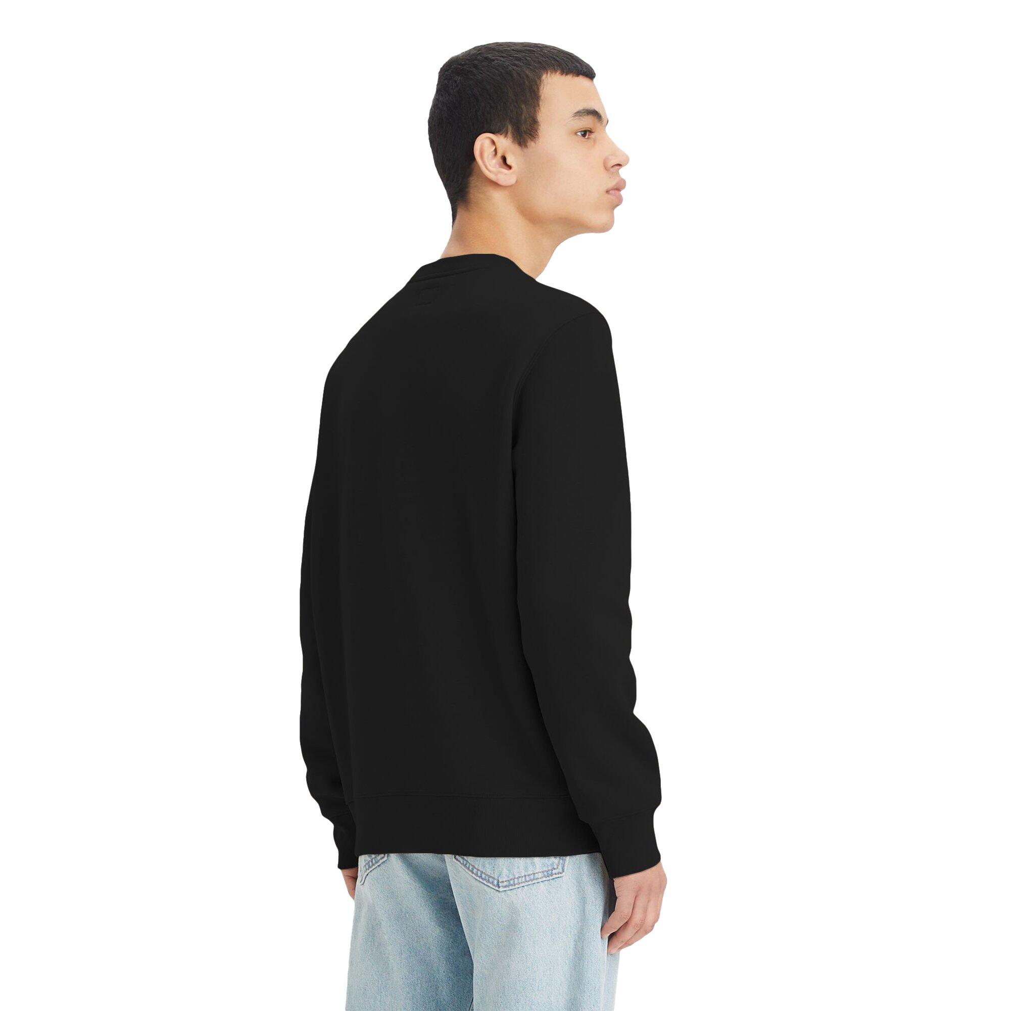 Sudadera Negra Levis The New Original HM Mineral Black Suave Y Clásica 6/7