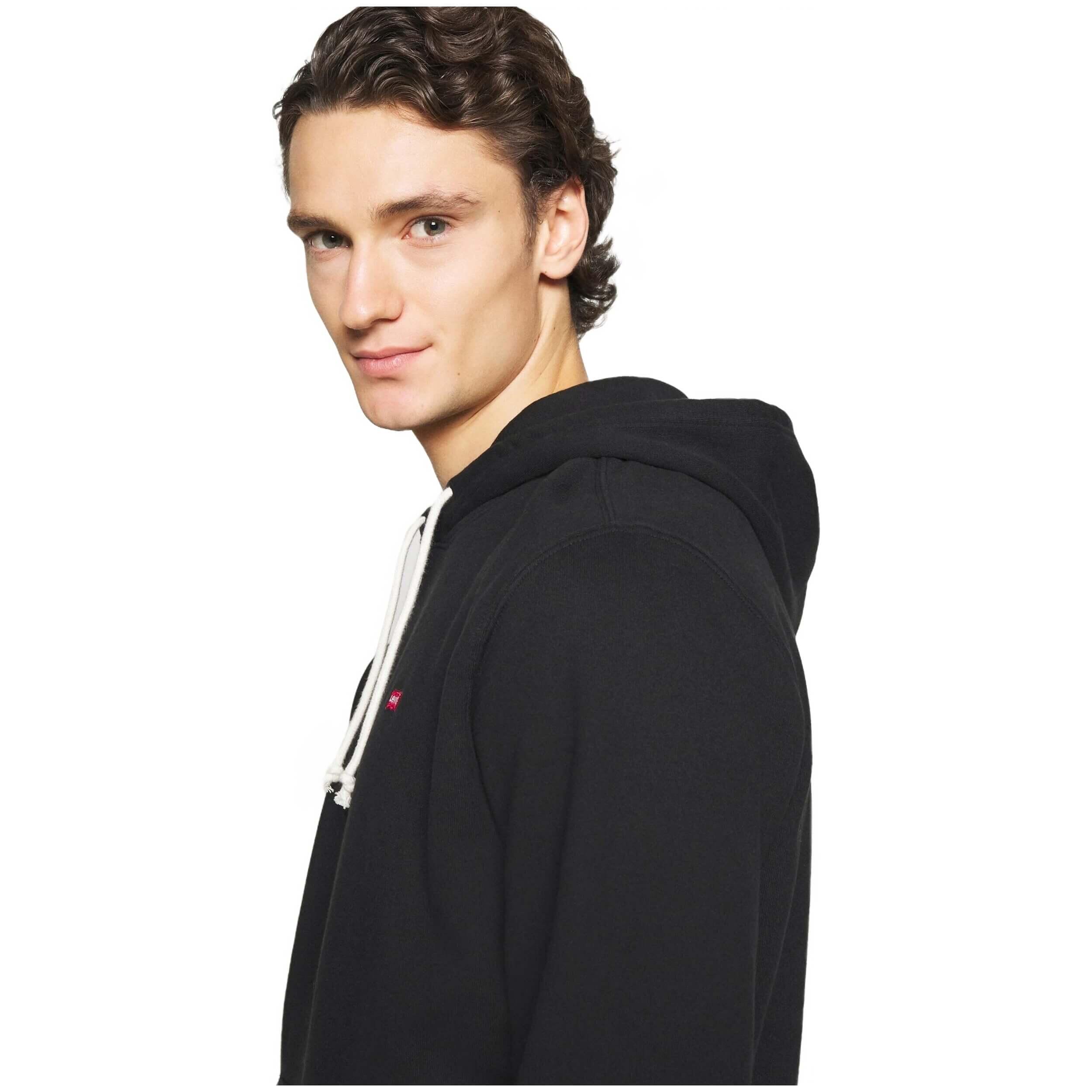 Felpa con cappuccio Levi's modello 34581-0001 per uomini 4/5