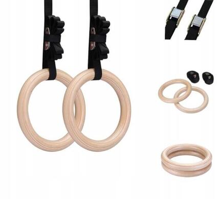 ABS Gymnastikringe Turnringe Calisthenics Funktionales Training 4FIZJO