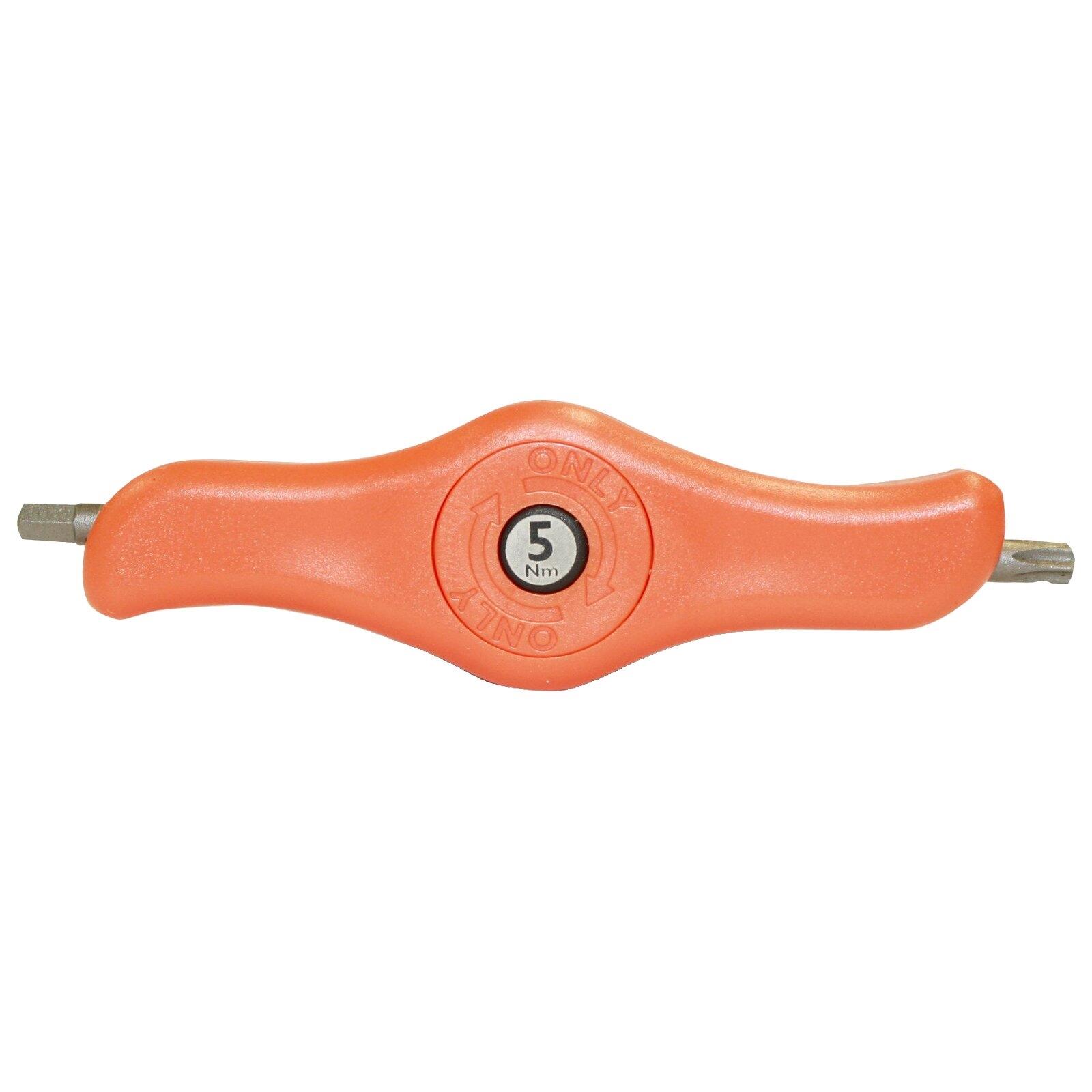 Clé Dynamometrique Pedro's Fixed Torque - 5Nm Orange 3/4