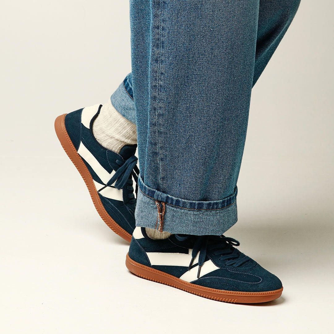 Baskets adulte Authentic Parker bleu, blanc 4/7